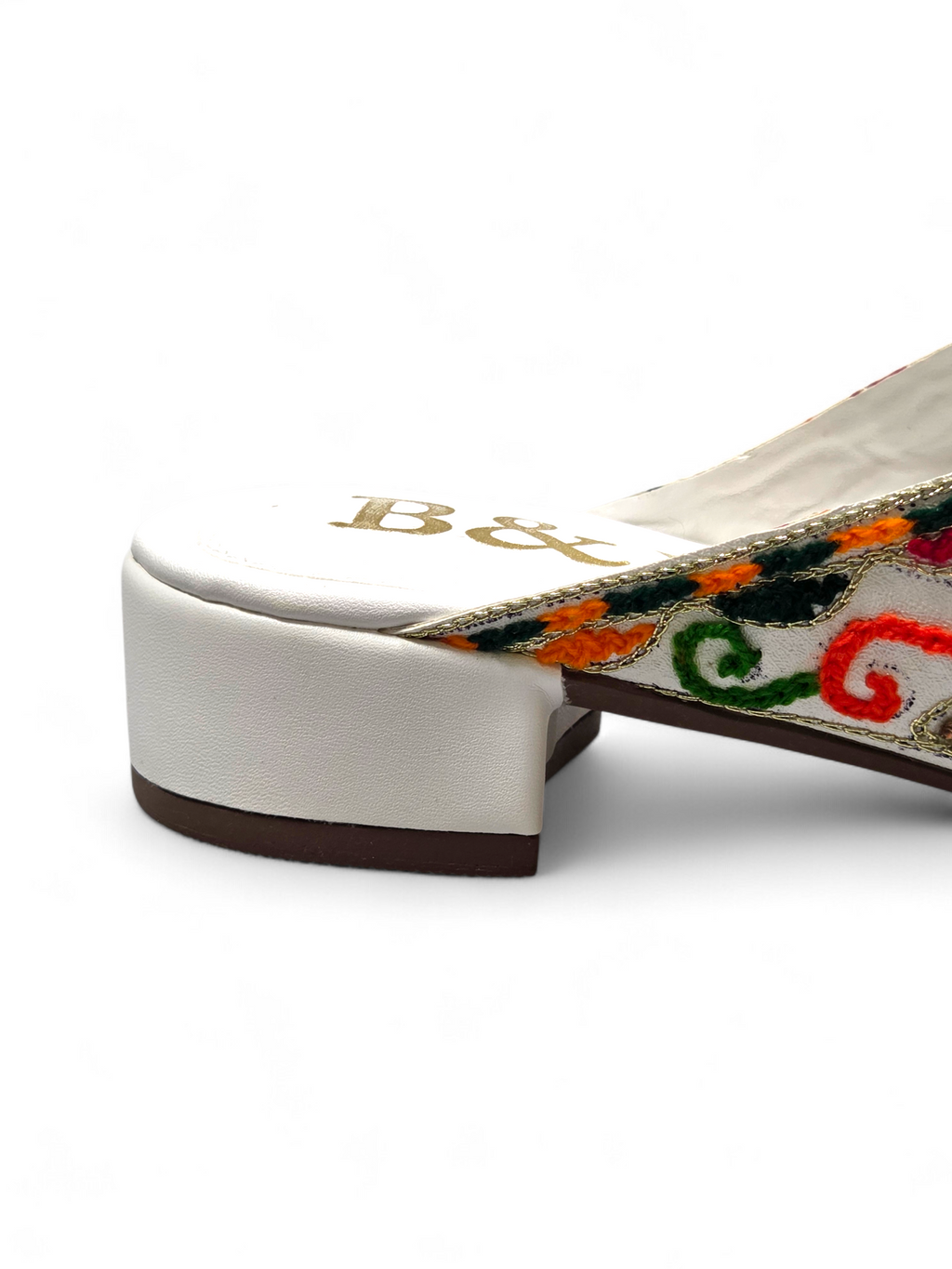 Chinelo 9289 Branco Salto Bloco