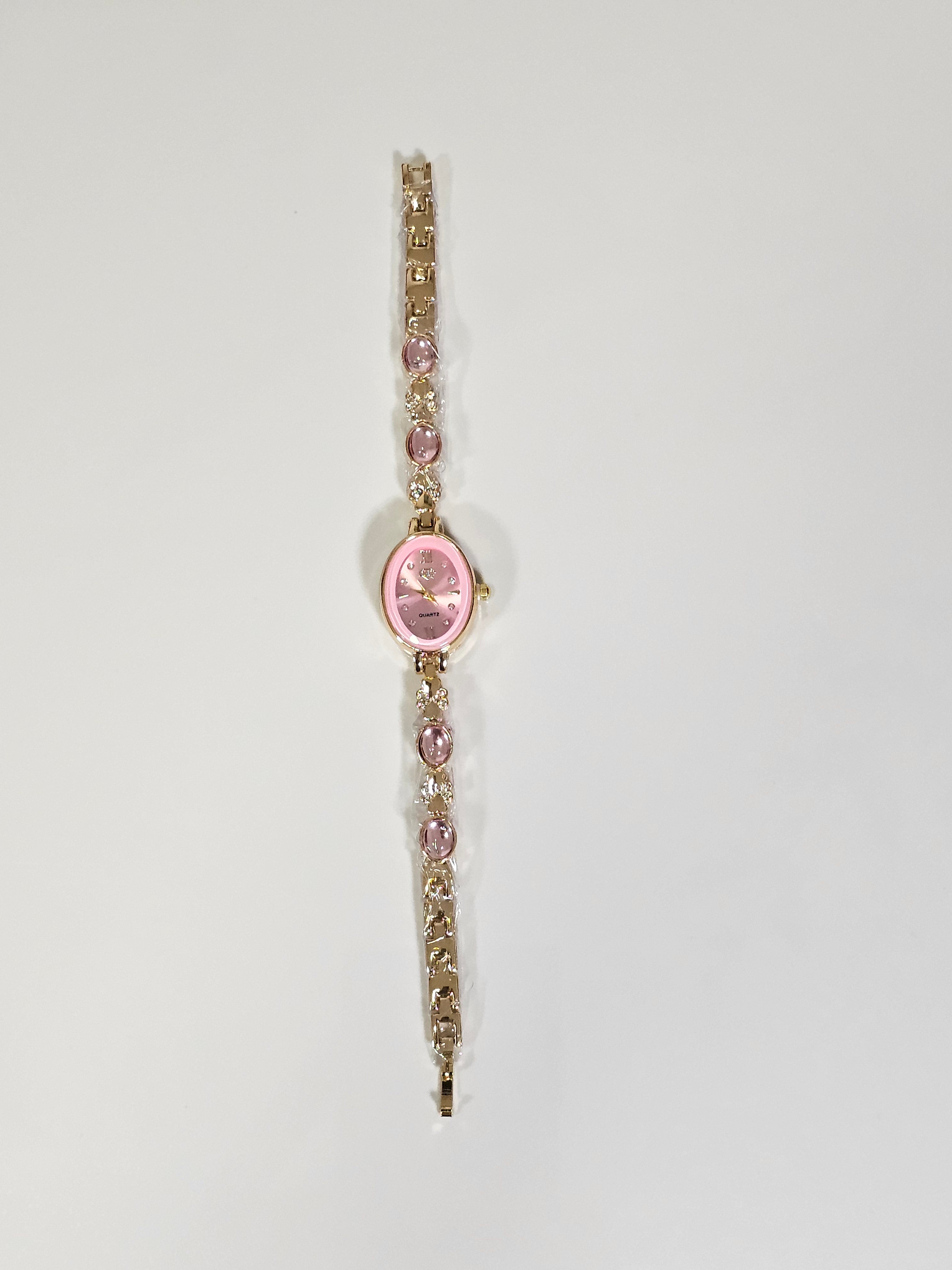 Relógio Prova d’Água com Pulseira Folheada 007