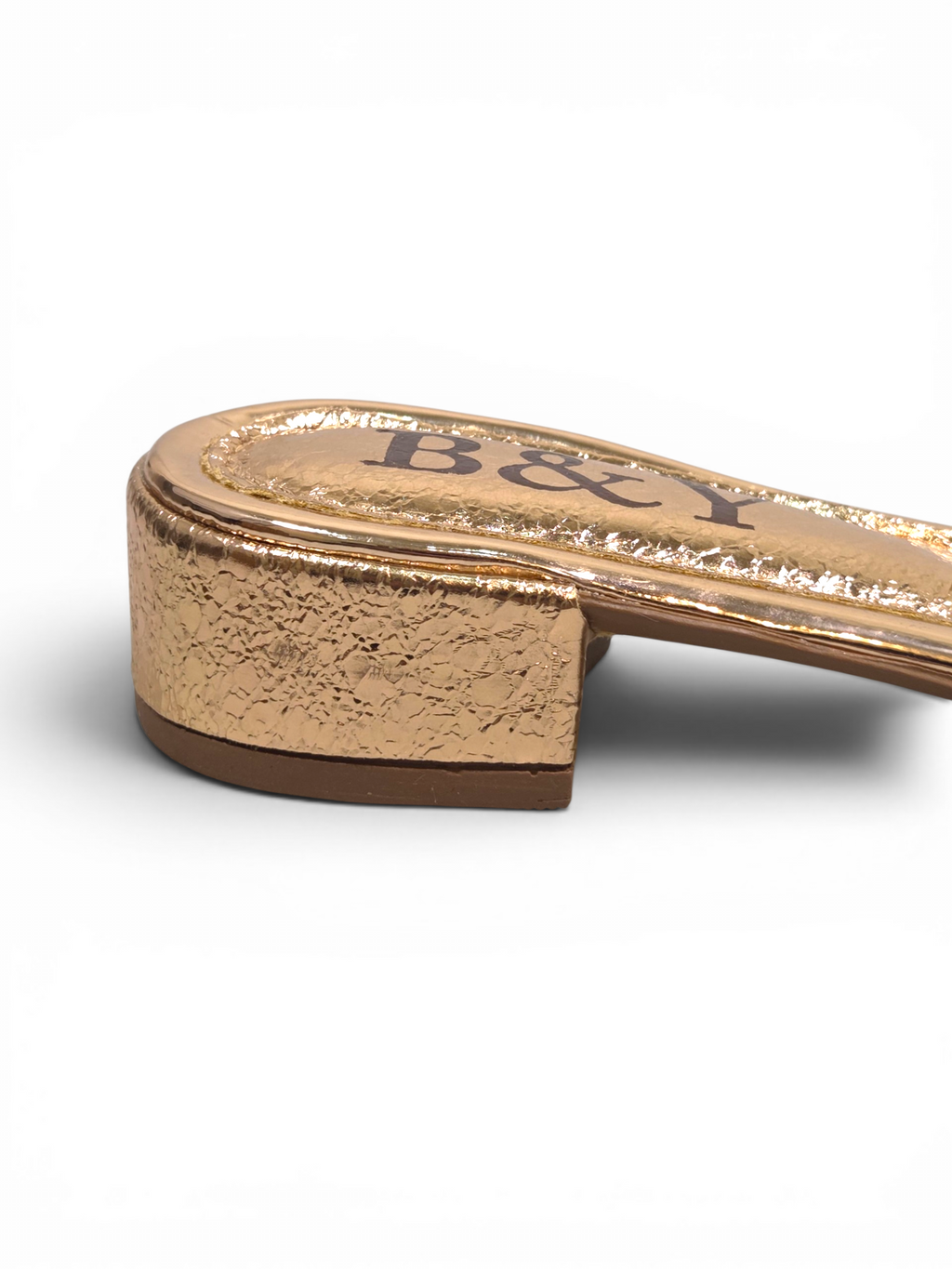 Tamanco 9435 Bronze Salto Bloco 3 cm