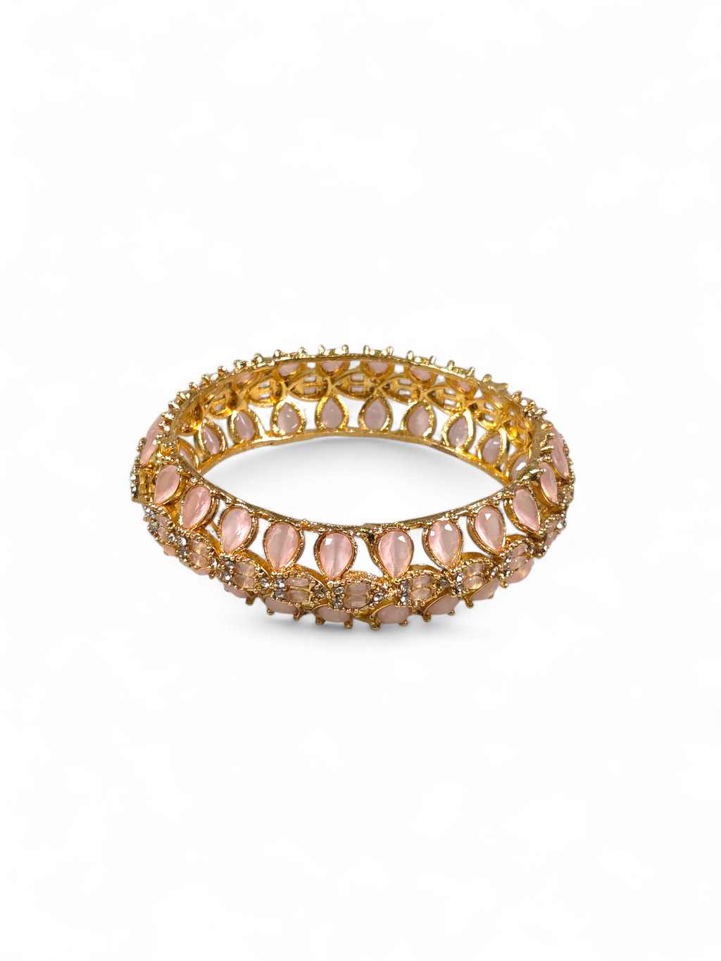 Bracelete Folheado Semi Joia Dourado #1011