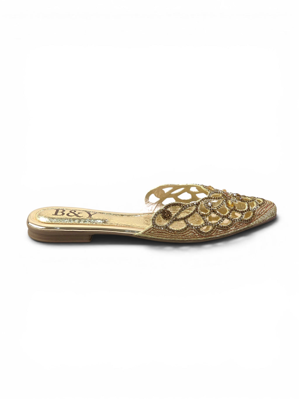 Mule 9180 Dourado Sem Salto