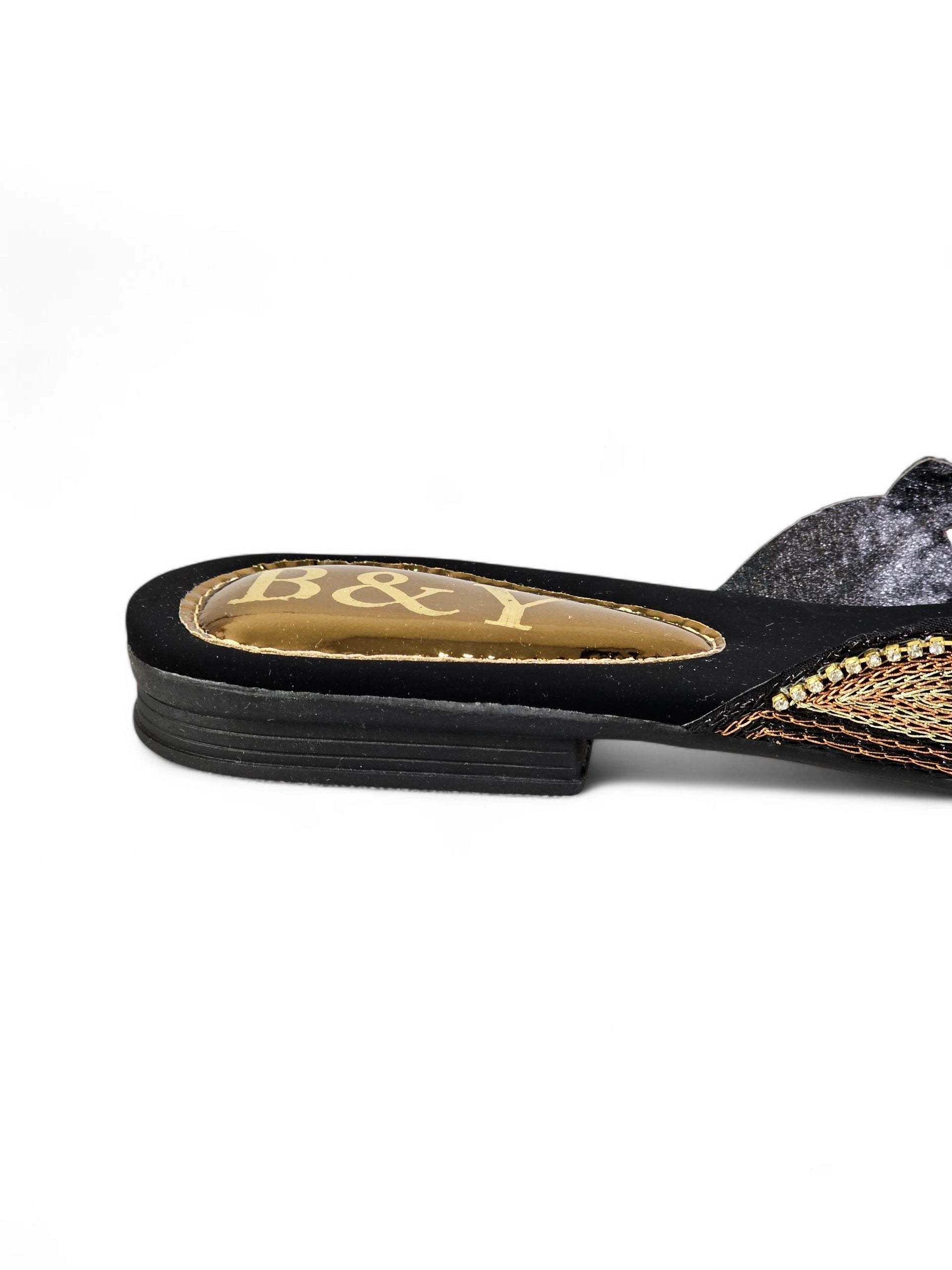 Mule 9518 Preto Sem Salto