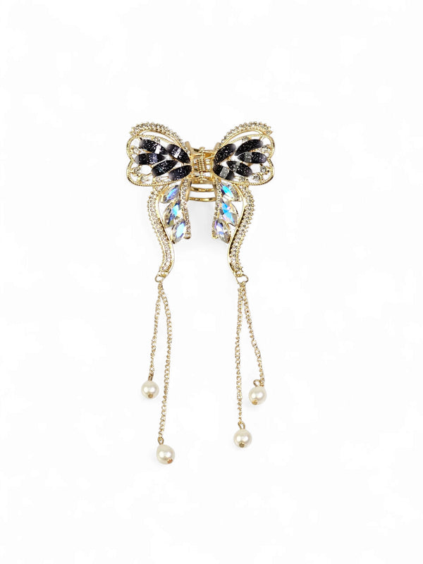 Prendedor Cristal Borboleta Grande 061