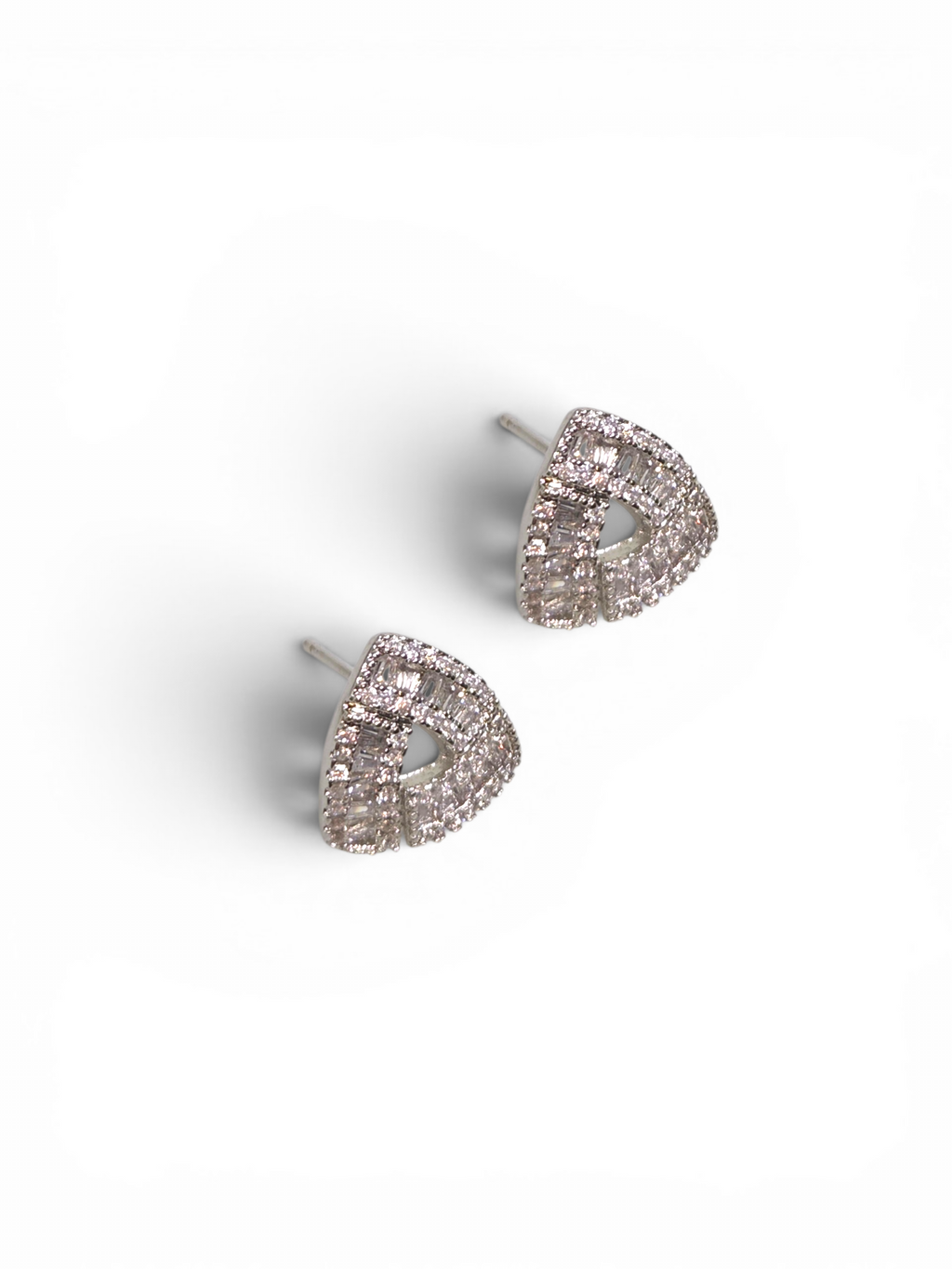 Brinco Cristal Zirconia Prata 2006