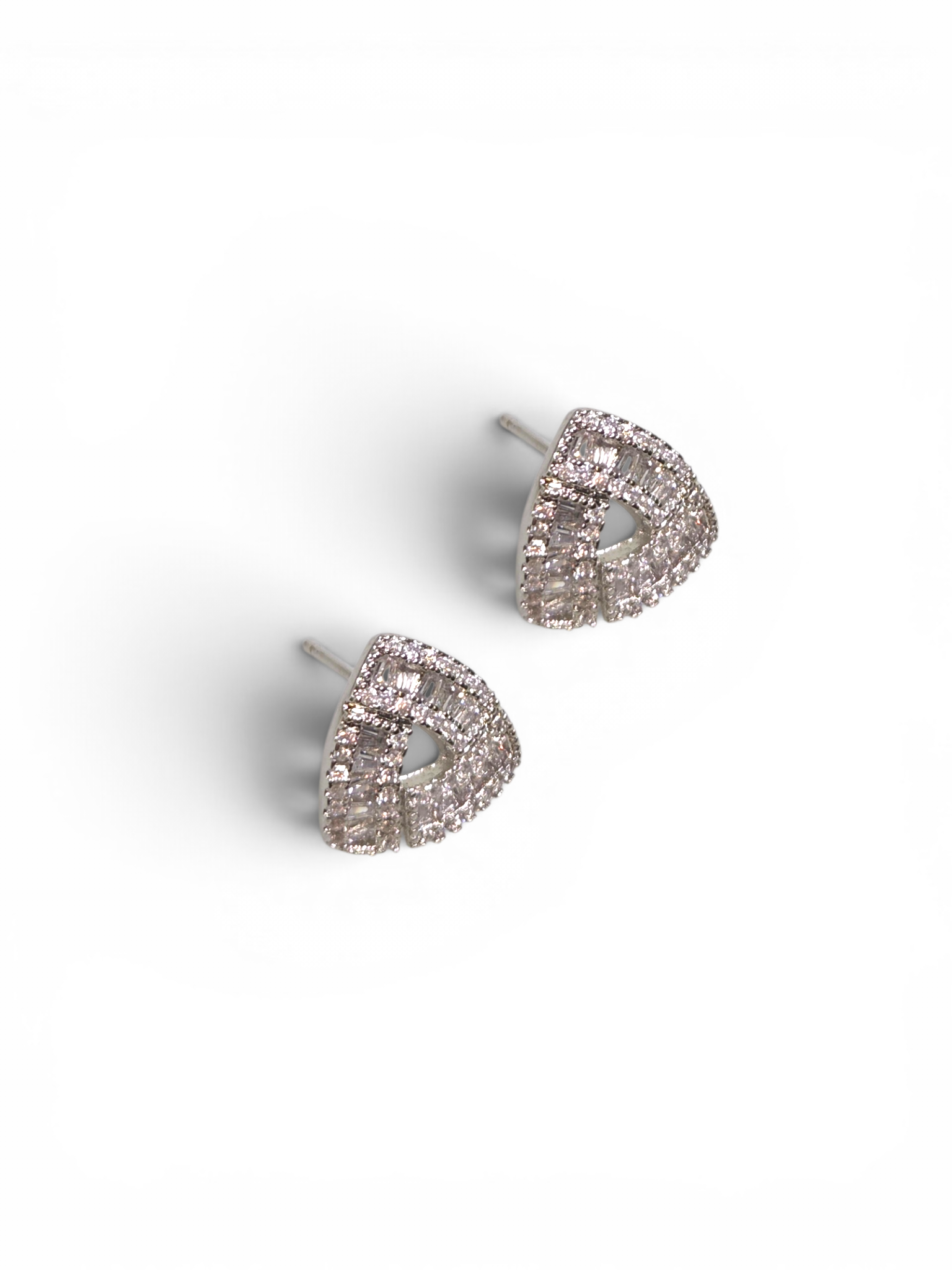Brinco Cristal Zirconia Prata 2006