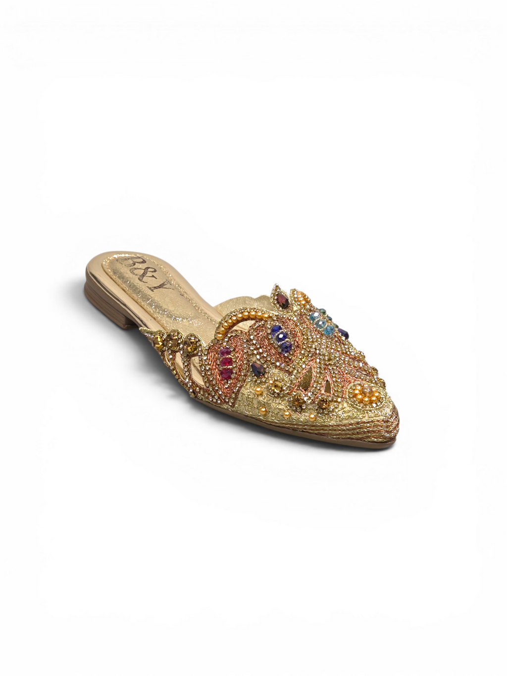 Mule 9518 Dourado Sem Salto