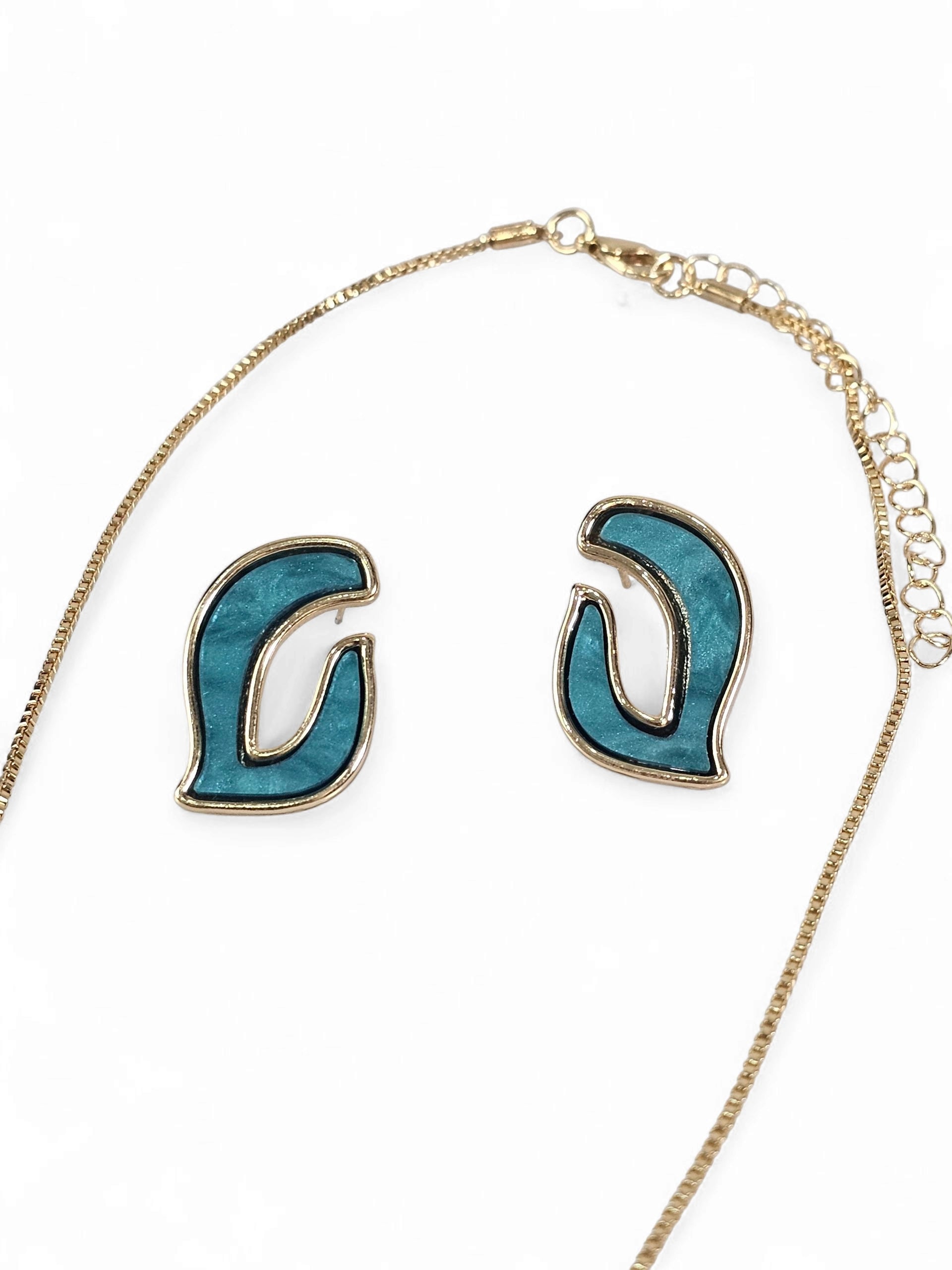 Conjunto Elegancia Azul 002