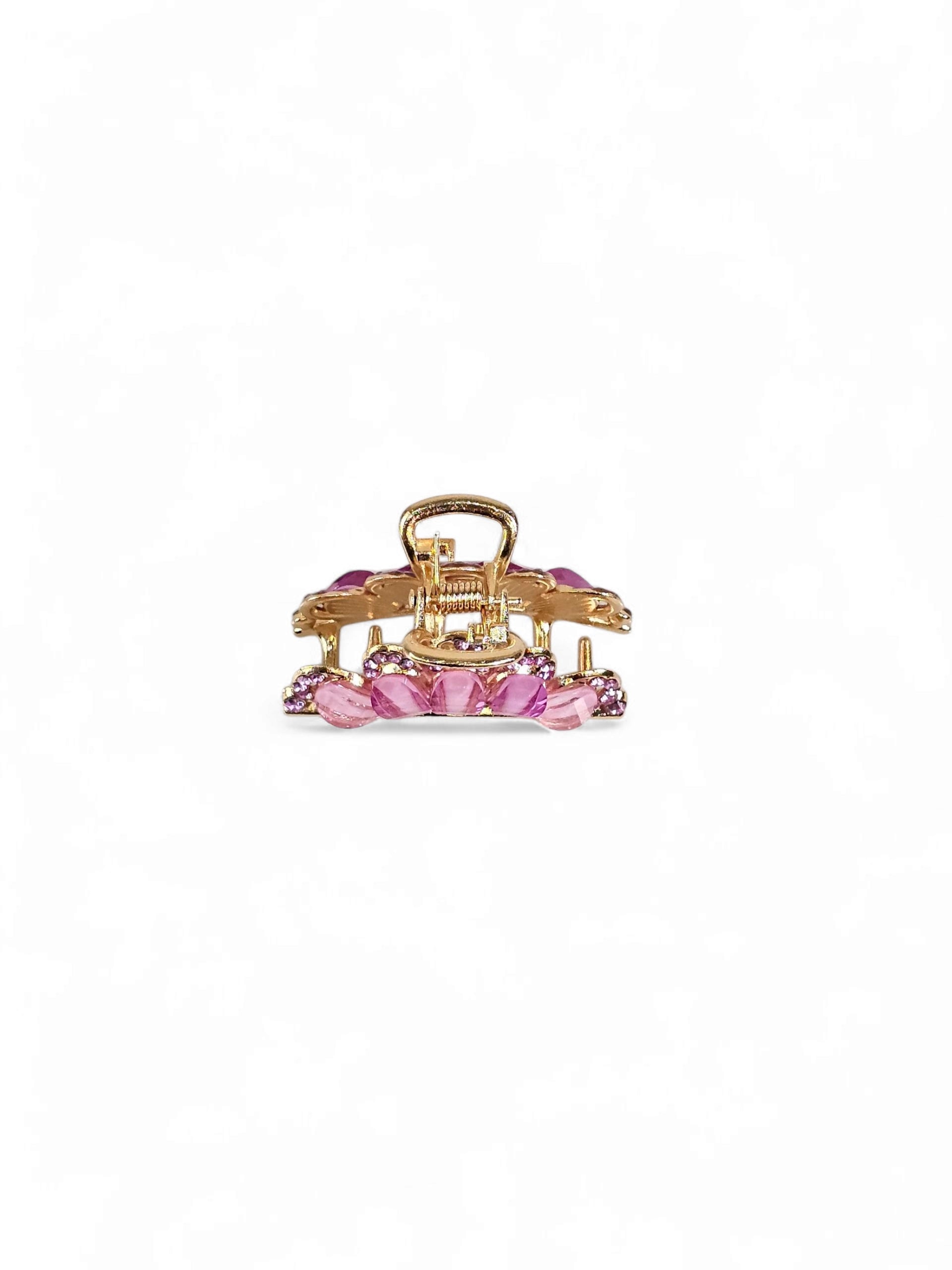 Prendedor de Cabelo Cristal Pequeno 038