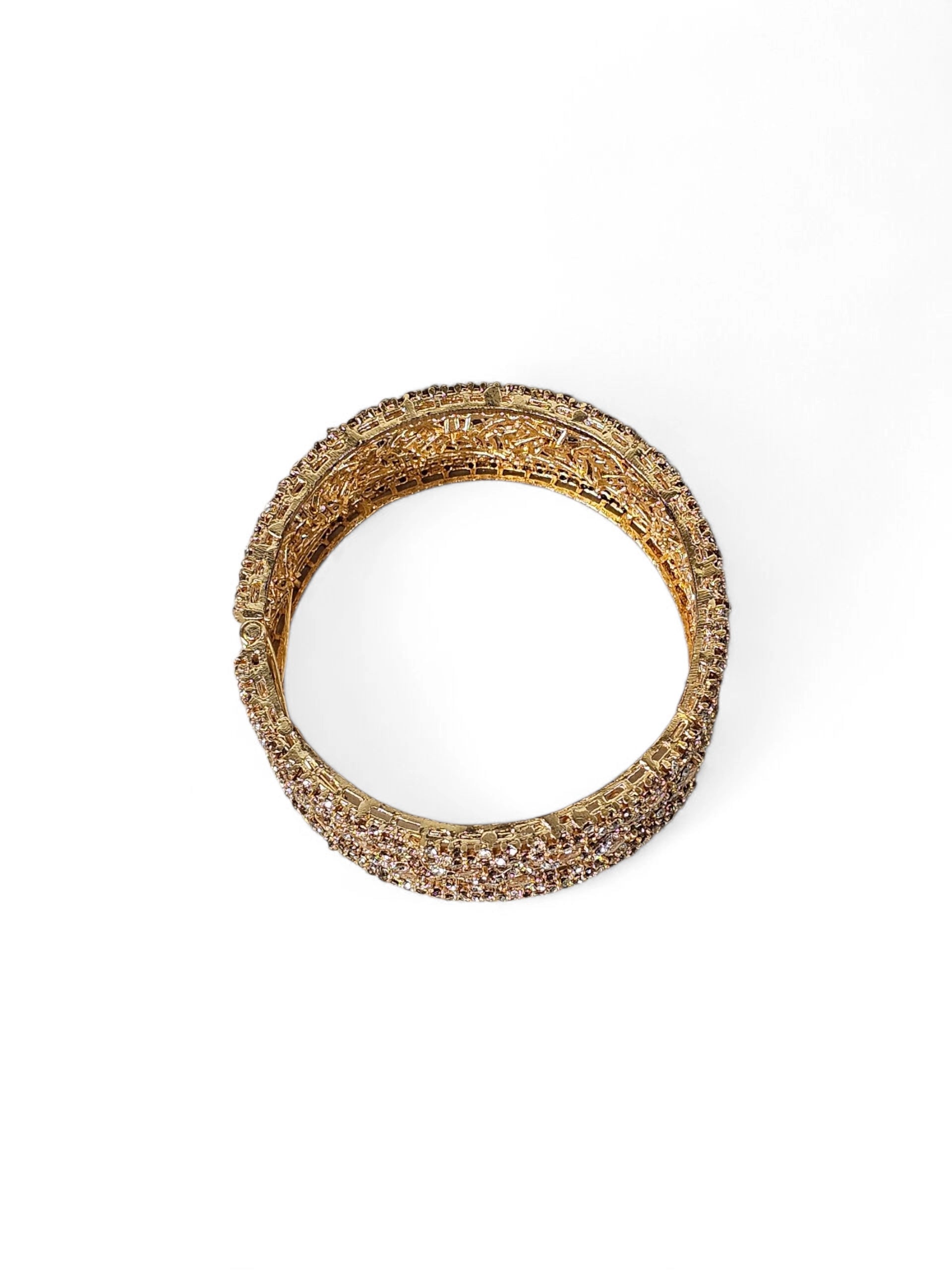 Bracelete Dourado Semi Joia 007