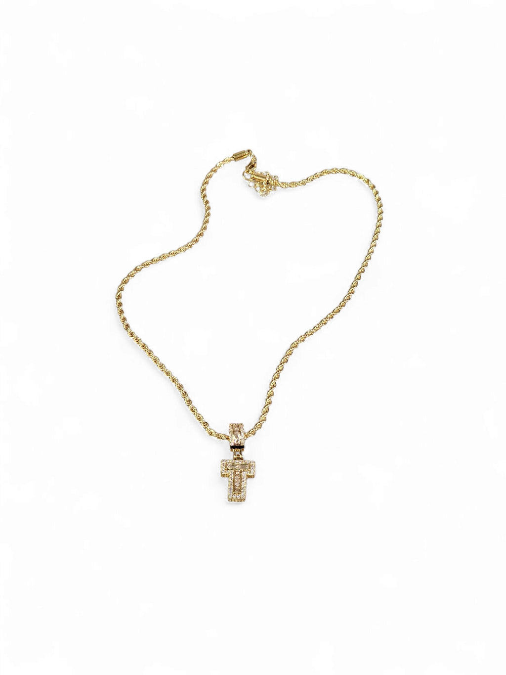 Colar Inicial (T) Zirconia