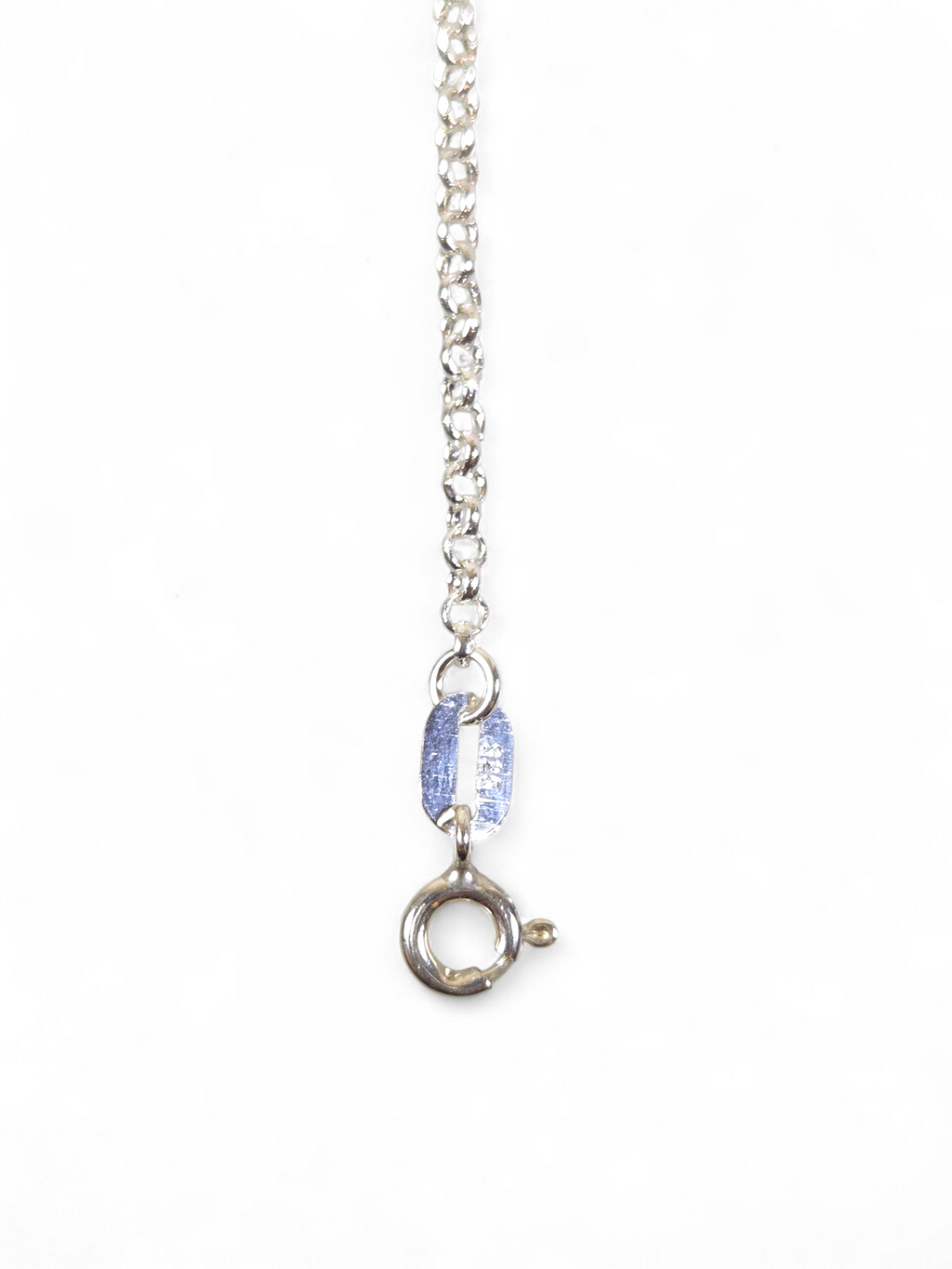 Pulseira Prata 925 Coração com Zircônias Verde 1009