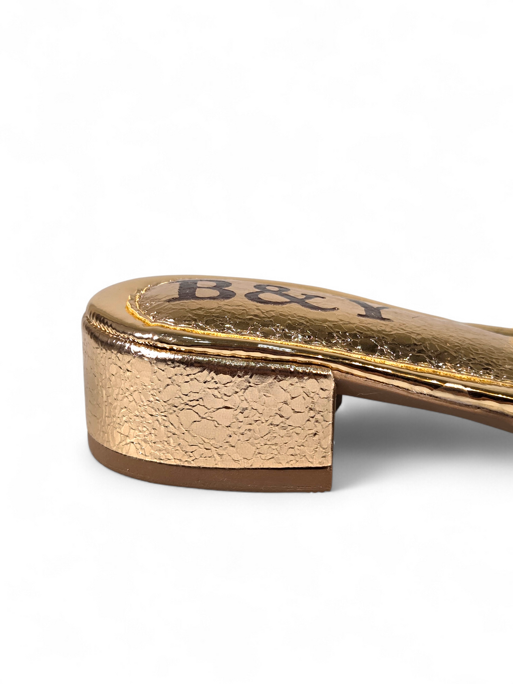 Tamanco 9200 Bronze Salto Bloco