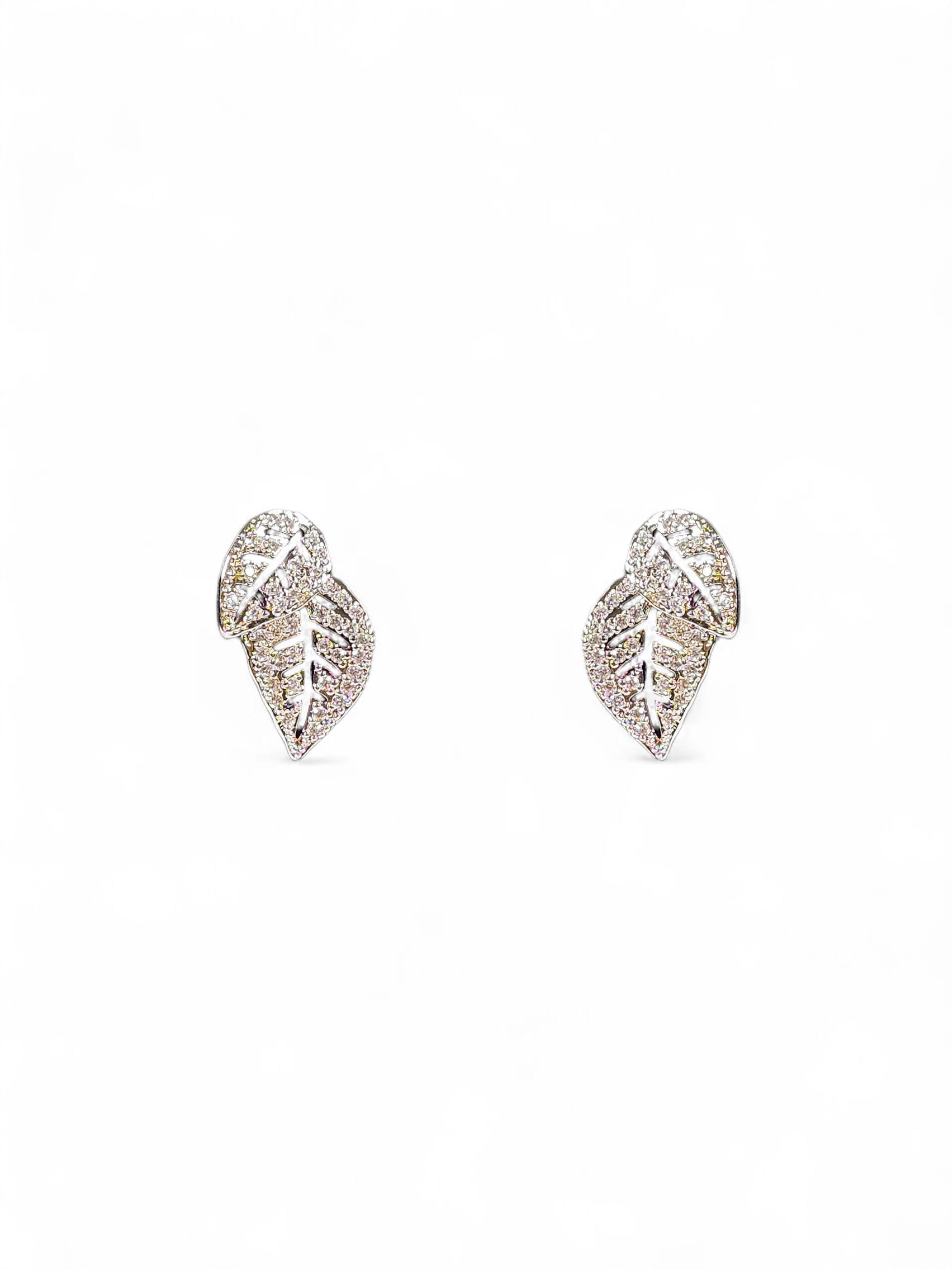 Brinco Cristal Zirconia Prata 072