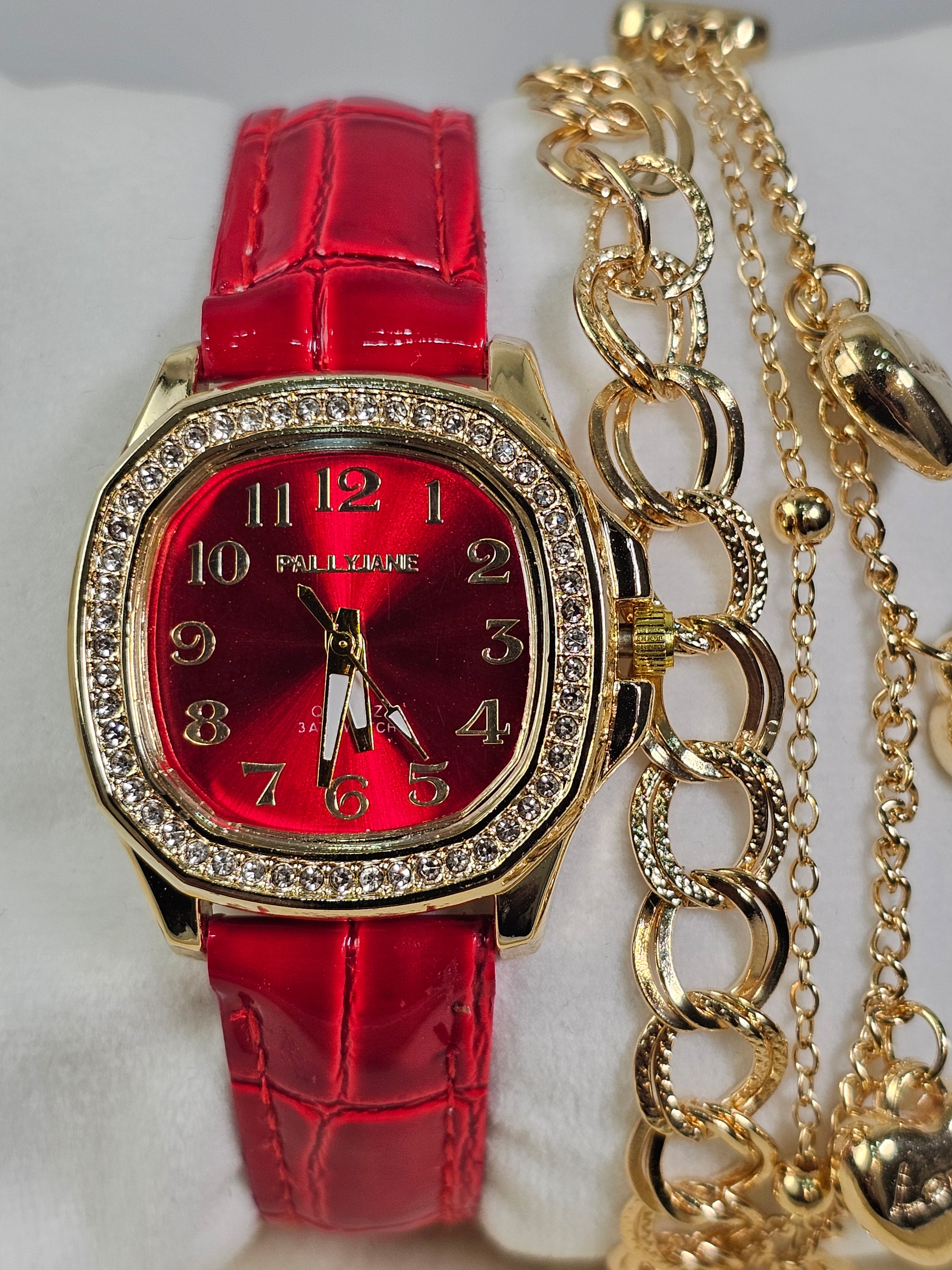 Relógio Prova d’Água com Pulseira Folheada 040