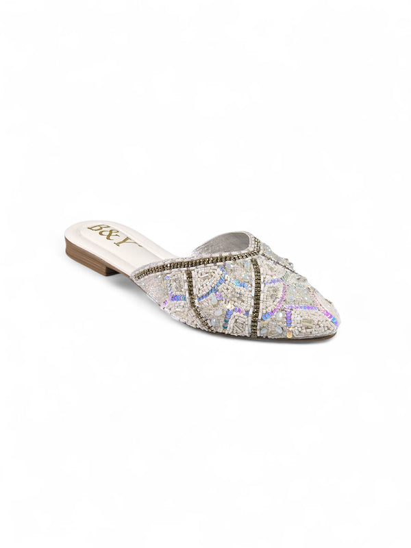Mule 9691 Branco Sem Salto
