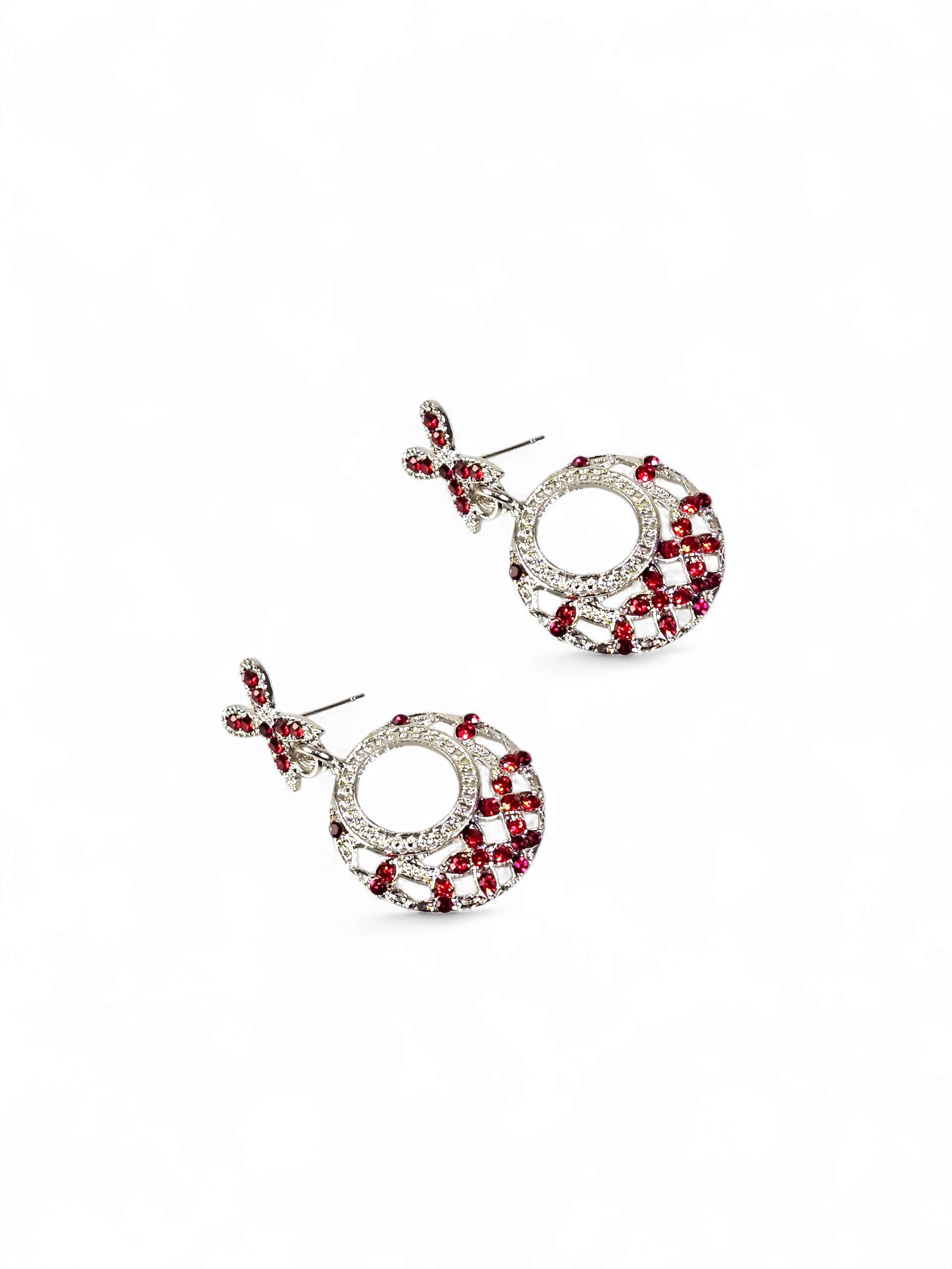 Brinco Cristal Prata 053