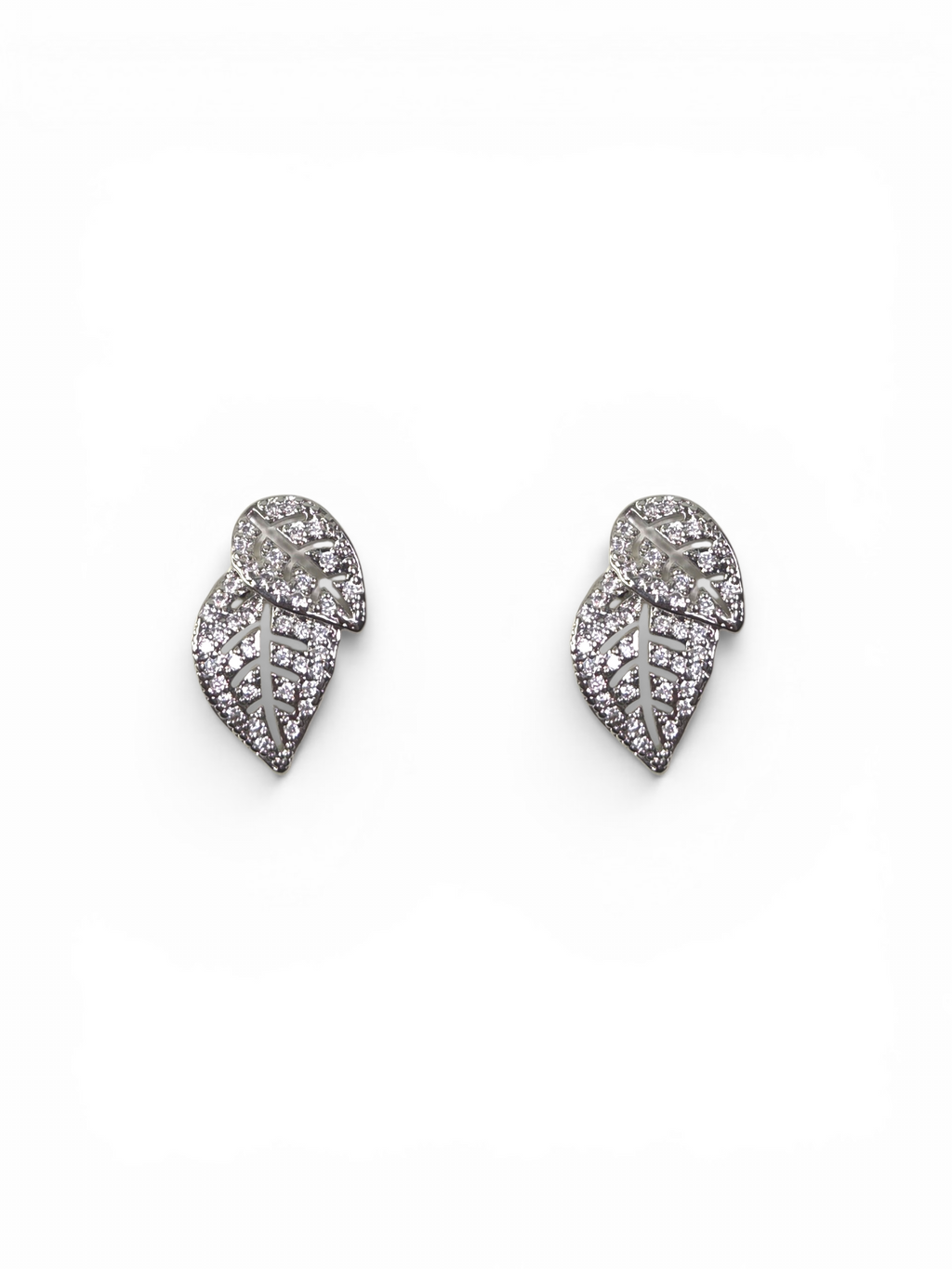 Brinco Cristal Zirconia Prata #2042