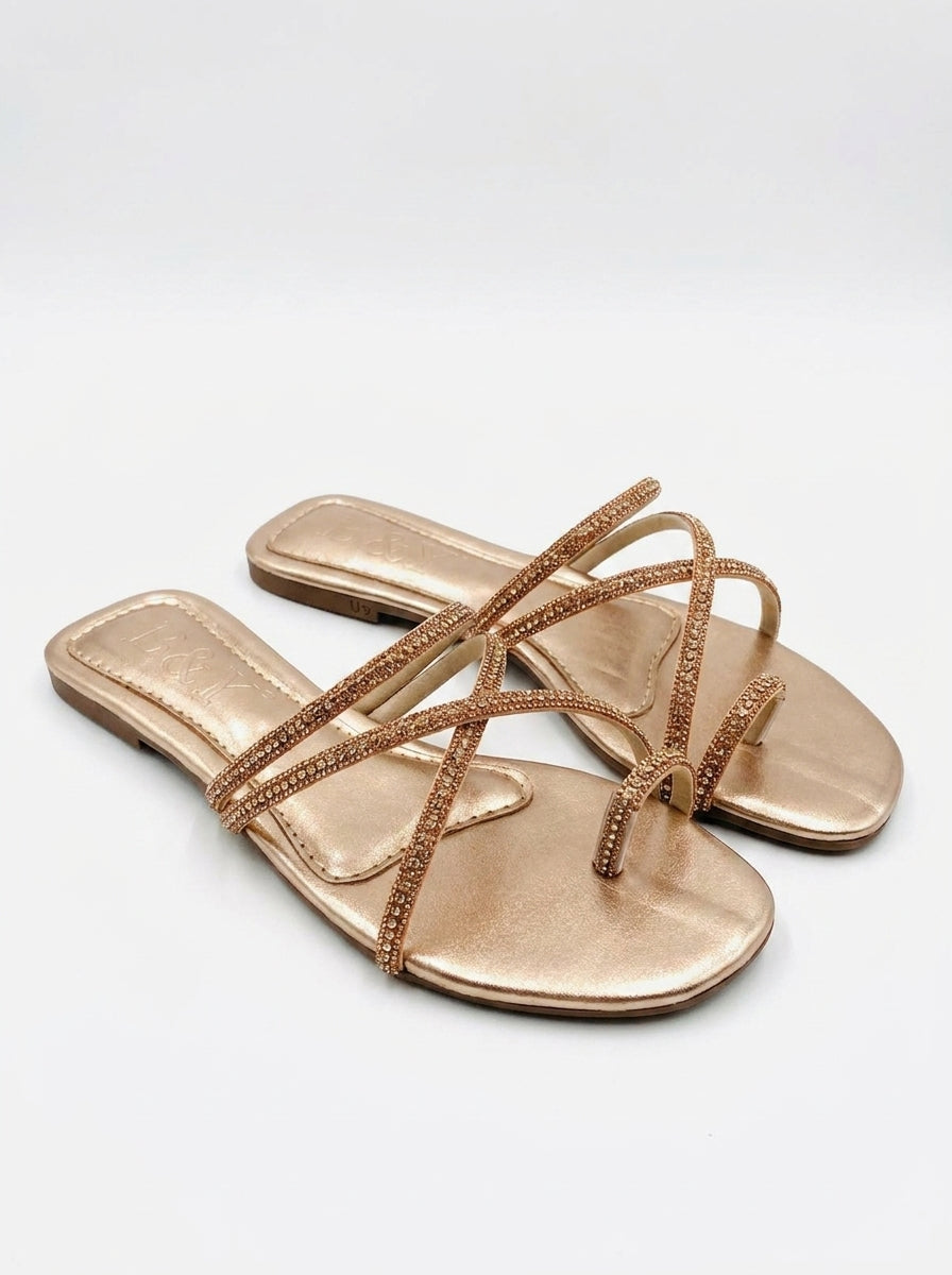 Chinelo 6101 Bronze Sem Salto