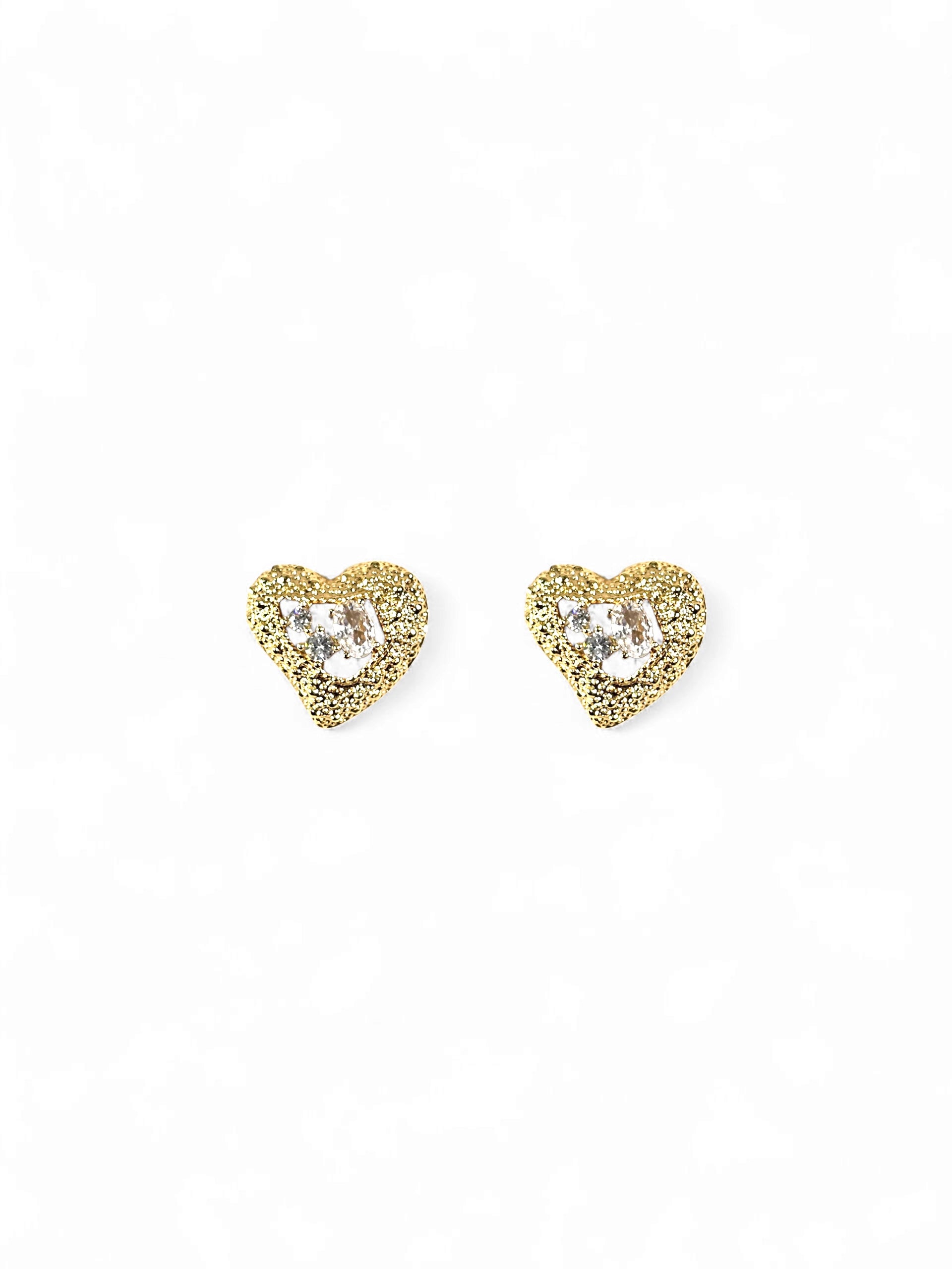 Brinco Zirconia Dourado 024