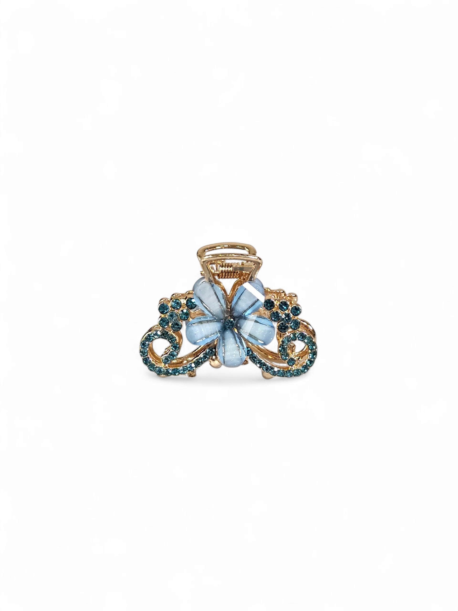 Prendedor de Cabelo Cristal Pequeno 024