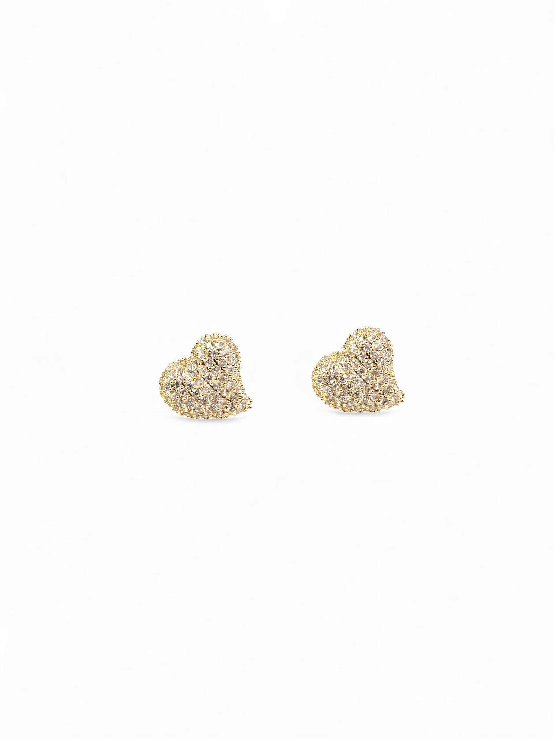 Brinco Zirconia Dourado 017