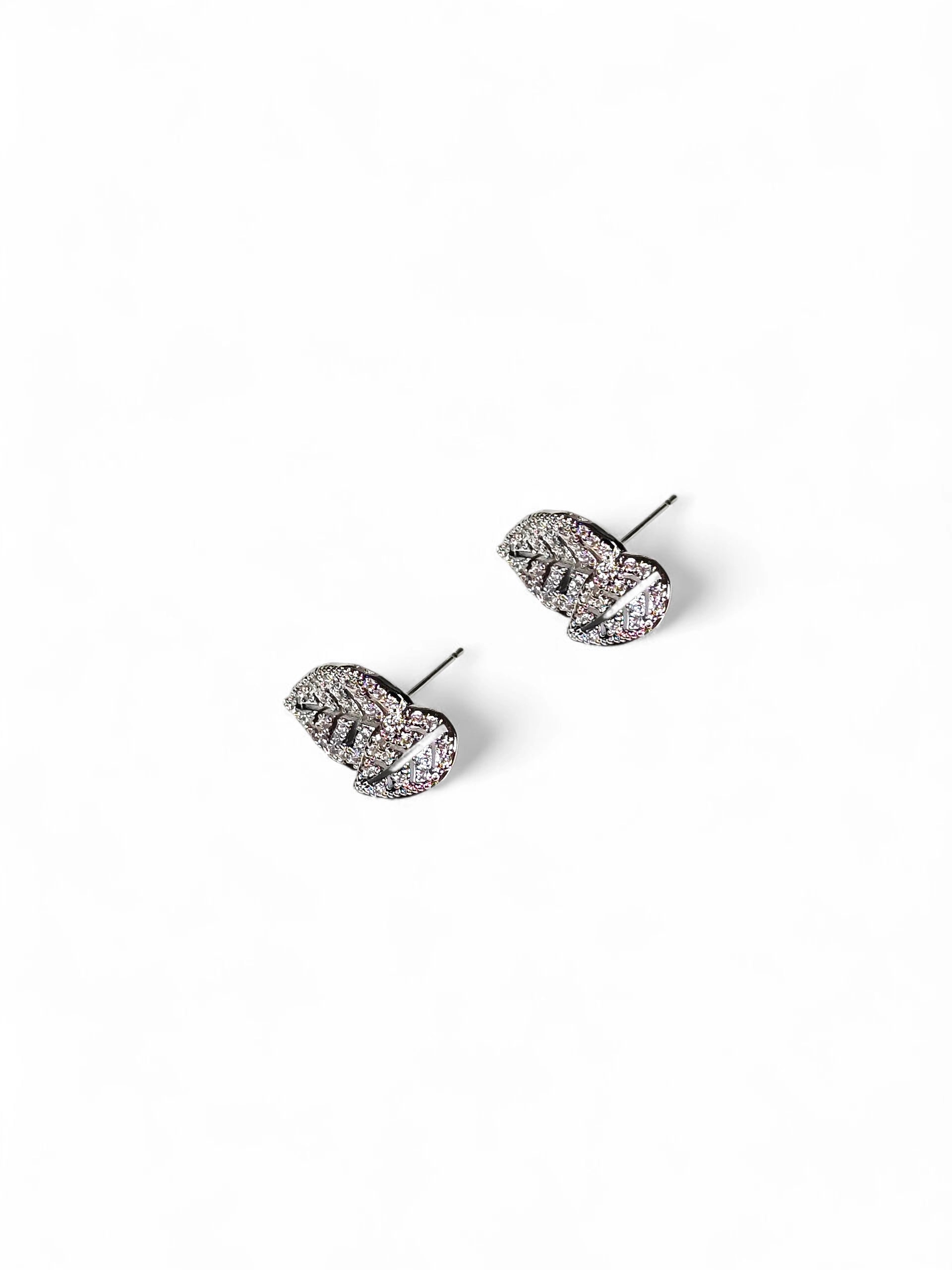 Brinco Cristal Zirconia Prata 072