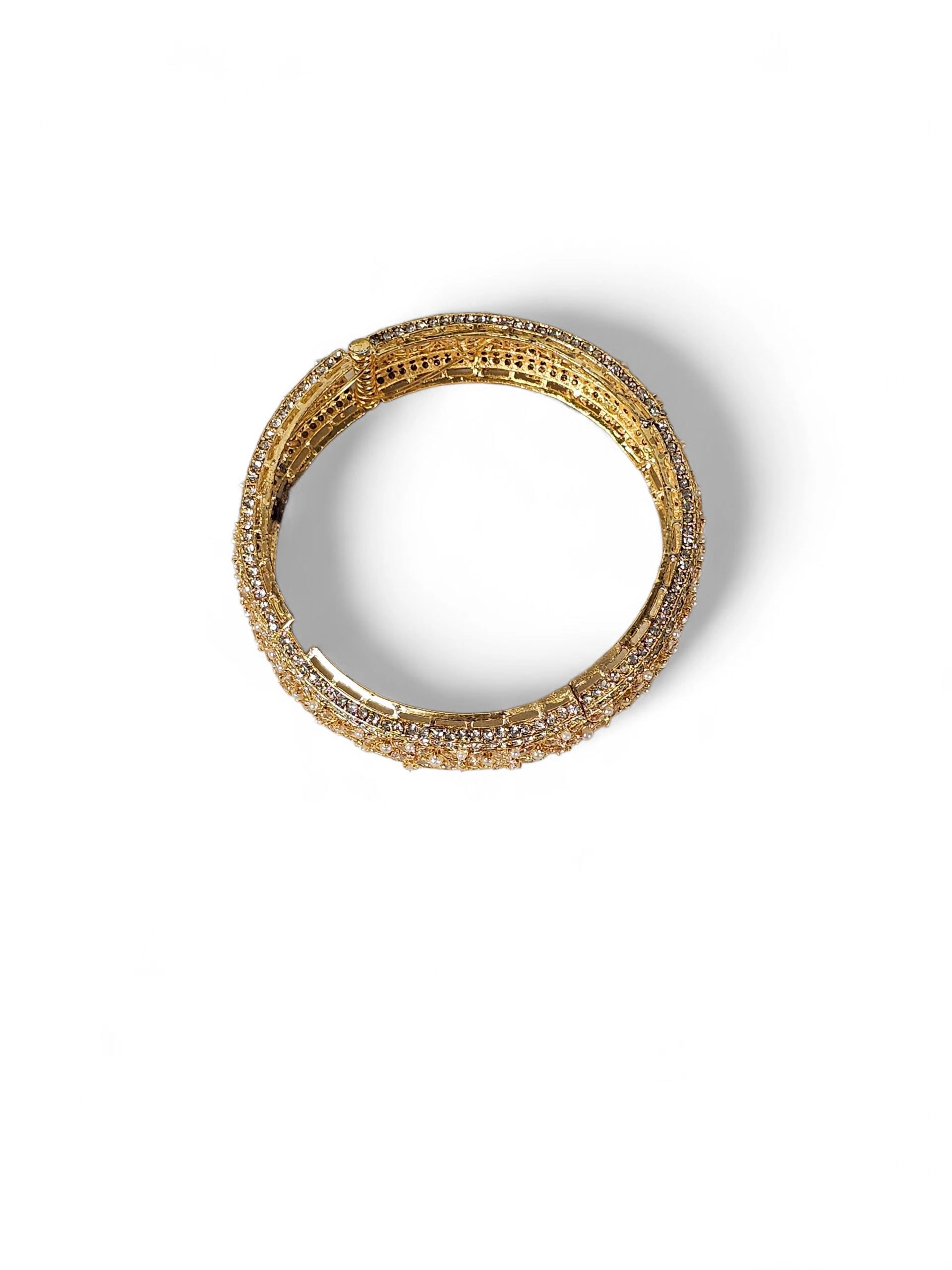 Bracelete Dourado Semi Joia 012