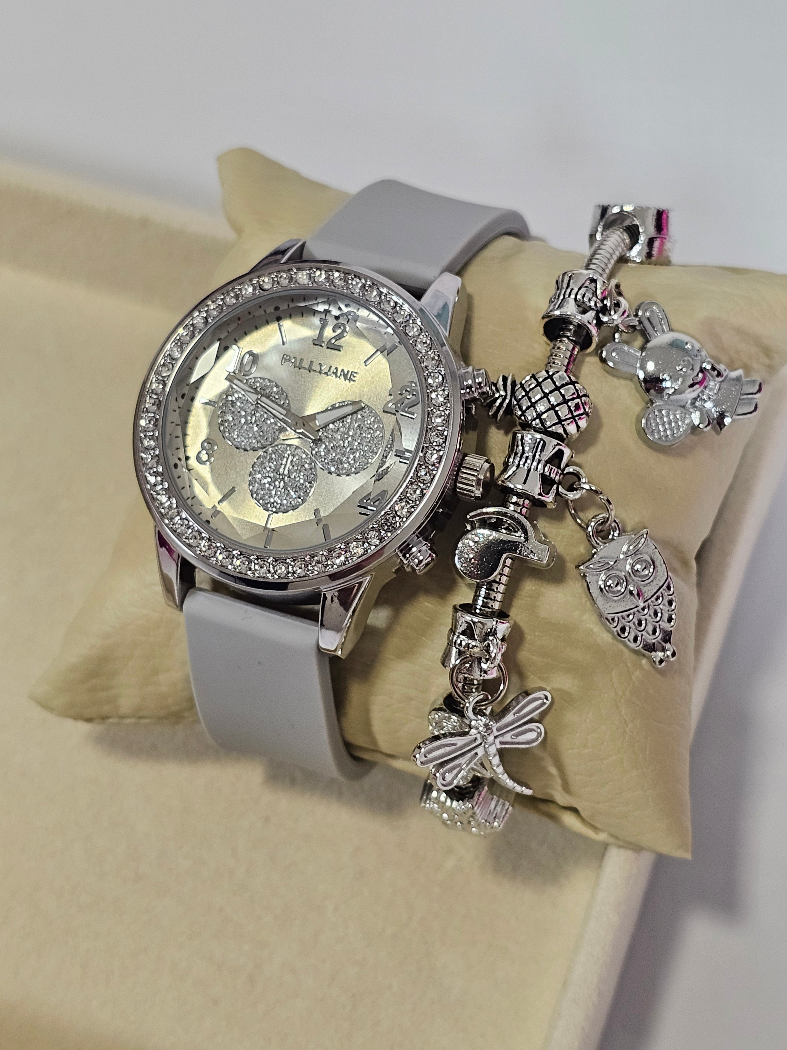 Relógio Prova d’Água com Pulseira Folheada 005