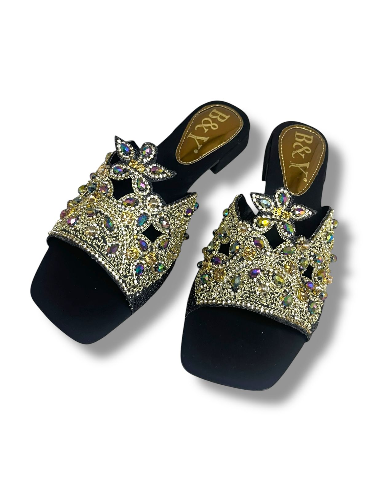 Tamanco 9200 Preto Salto Bloco