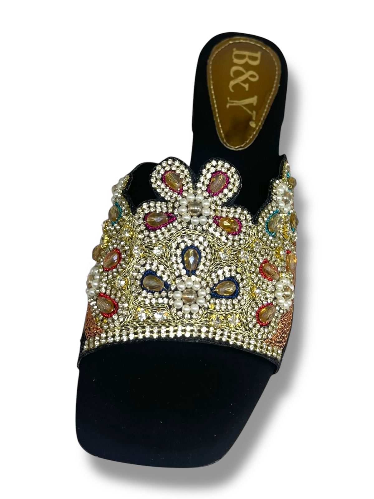 Tamanco 9209 Preto Salto Bloco