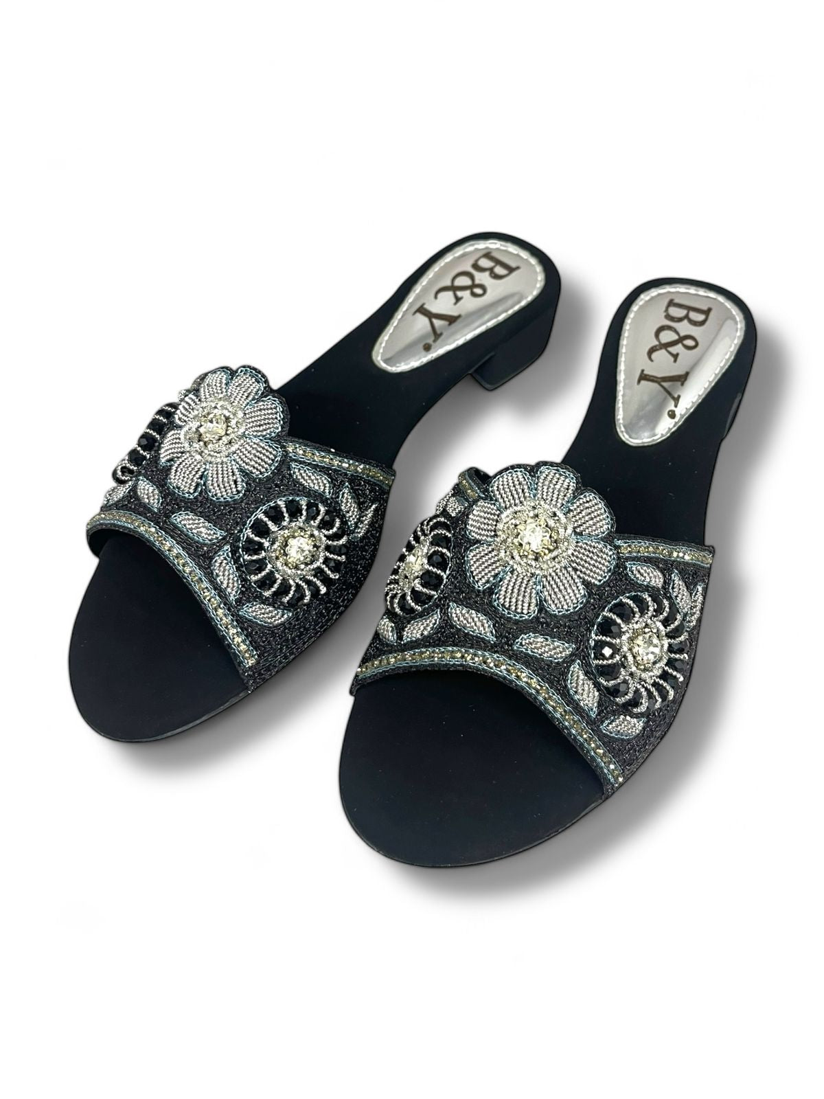 Tamanco 9367 Preto Salto Bloco