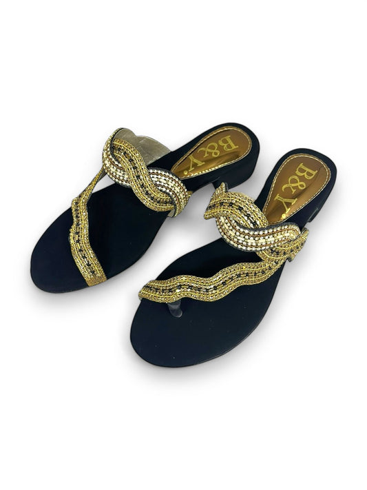 Tamanco 9617 Preto Com Salto Bloco 3cm
