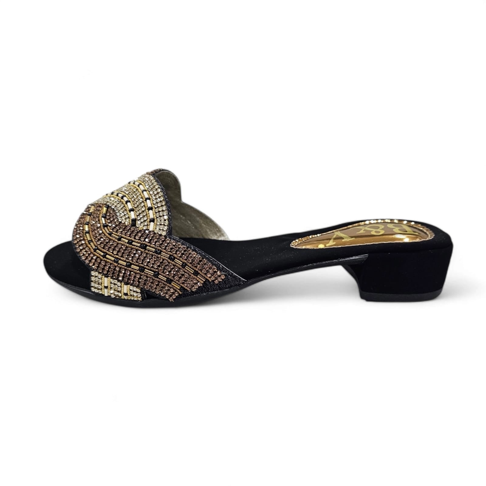 Tamanco 9753 Preto Salto Bloco